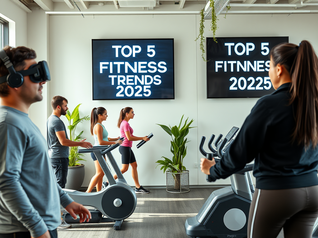 TOP 5 fitness trends for milenials in 2025